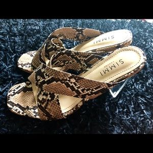Brand New Crocodile summer heels!!!